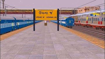 Udaipur Bandra Superfast Express  in MSTS Open Rails