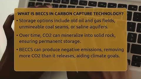 What Is BECCS In Carbon Capture Technology? - Talking Tech Trends