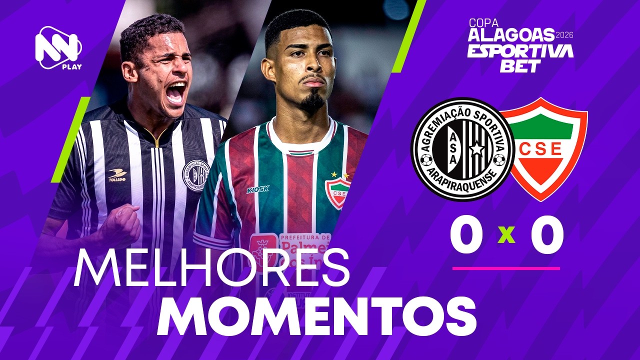 Melhores momentos COMPLETO - ASA x CSE - Copa Alagoas 2026