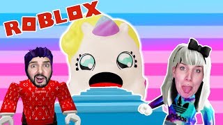 Roblox: VOR DEM EINHORN ENTKOMMEN! KAAN + NINA GEFANGEN IN DER ZUCKERWATTE-WELT! Unicorn Escape Obby Roblox: VOR DEM EINHORN ENTKOMMEN! KAAN + NINA GEFANGEN IN DER ZUCKERWATTE-WELT! Unicorn Escape Obby