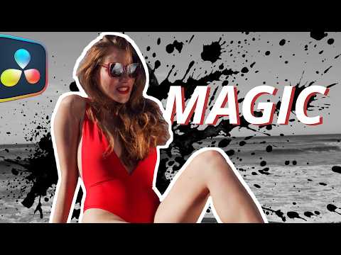 The FASTEST Freeze Frame Character Intro Effect | DaVinci Resolve 21 Tutorial (Magic Mask edition)