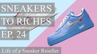 Sneakers To Riches Ep 24 - OFF WHITE Air Force MCA / Parra SB DUNK - Reselling Shoes Vlog 2019 screenshot 3