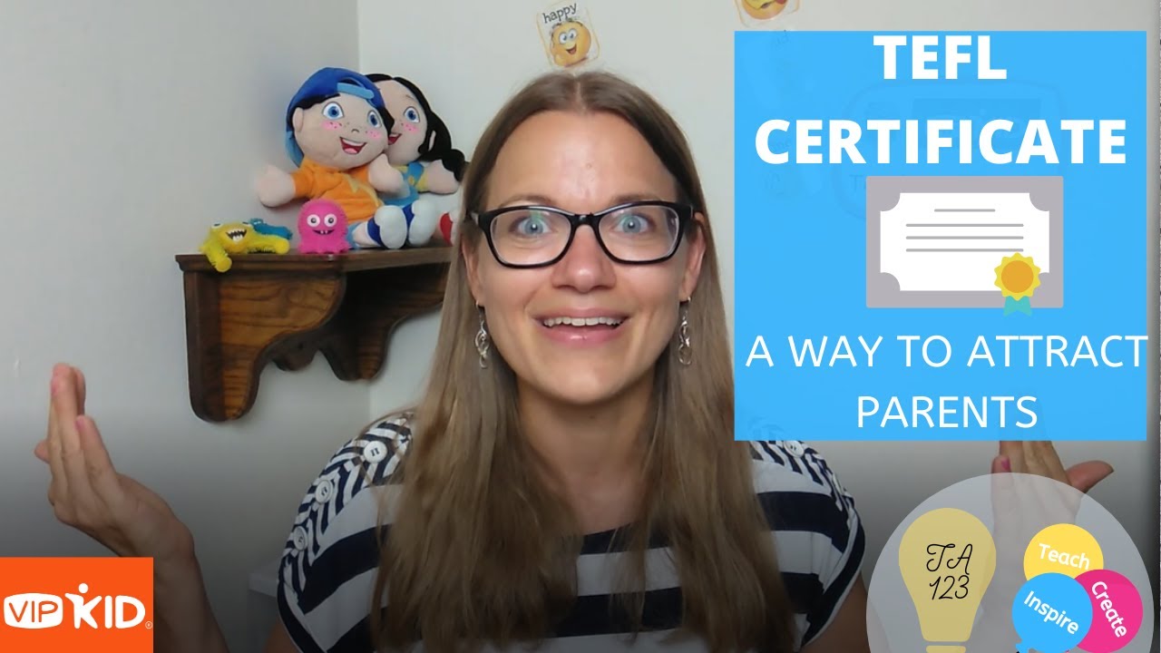 VIPKid TEFL Certification - YouTube
