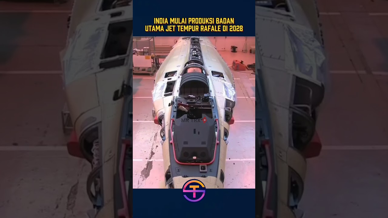 India Mulai Produksi Badan Utama Jet Tempur Rafale di 2028 
