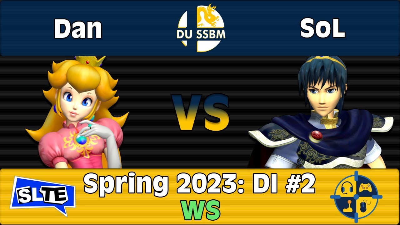 Drexel Melee Spring '23 | Dragon Invite #2: Dan (Peach) vs SoL (Marth ...