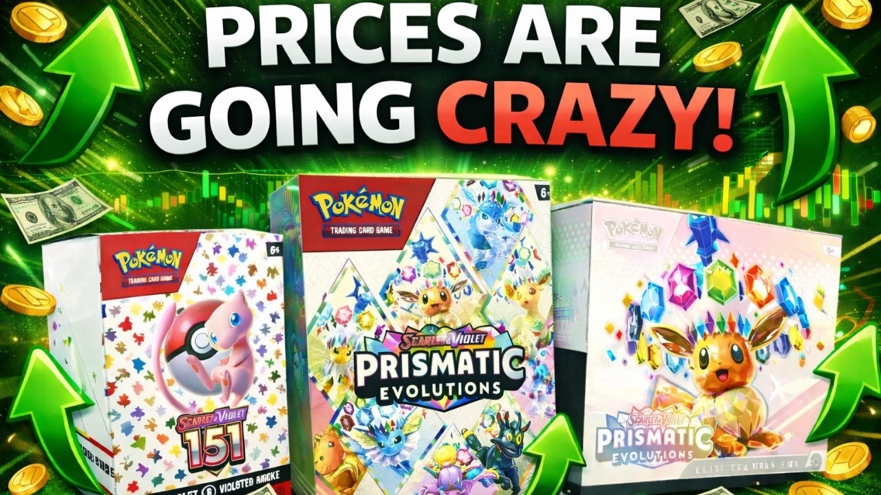 ポケモンカード 151 & Prismatic Evolutions 151 & Prismatic Evolutions Prices are Going Nuts. - YouTube