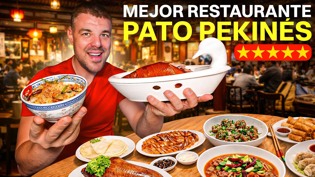 Viajé a China para PROBAR el MEJOR PATO de Pekín 🇨🇳 ¿vale la pena?