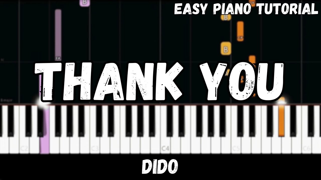 Dido Thank You Chords Chordify