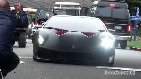Lamborghini Sesto Elemento - Start Ups and On Road