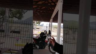 Freezing weather On a motorcycle.... Figure it out!!