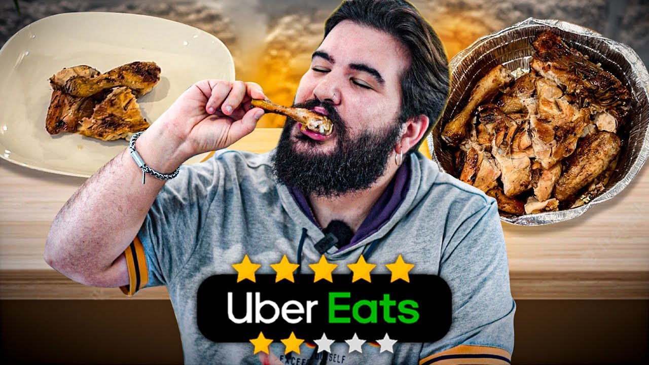 FRANGO NO CHURRASCO COM PIOR E MELHOR AVALIAÇÃO DO UBER EATS! - T2 EP.6