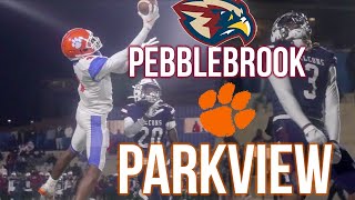 I PULLED UP HALFTIME TO THE MOST LIT PLAYOFF GAME !!!!! PARKVIEW VS PEBBLEBROOK