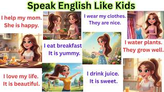 100 Daily Use English Sentences for Kids | Easy English Speaking Practice | Learn English Easily screenshot 4