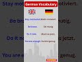 Boost German Vocabulary | Learn German FAST! #german #languagelearning #phrases #vocabulary #deutsch
