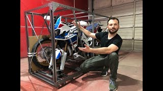New AFRICA TWIN Adventure Sports Unboxing & Start-up