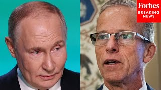 'It's Probably Quicker If...': John Thune Details Next Steps For Russian Sanctions Package
