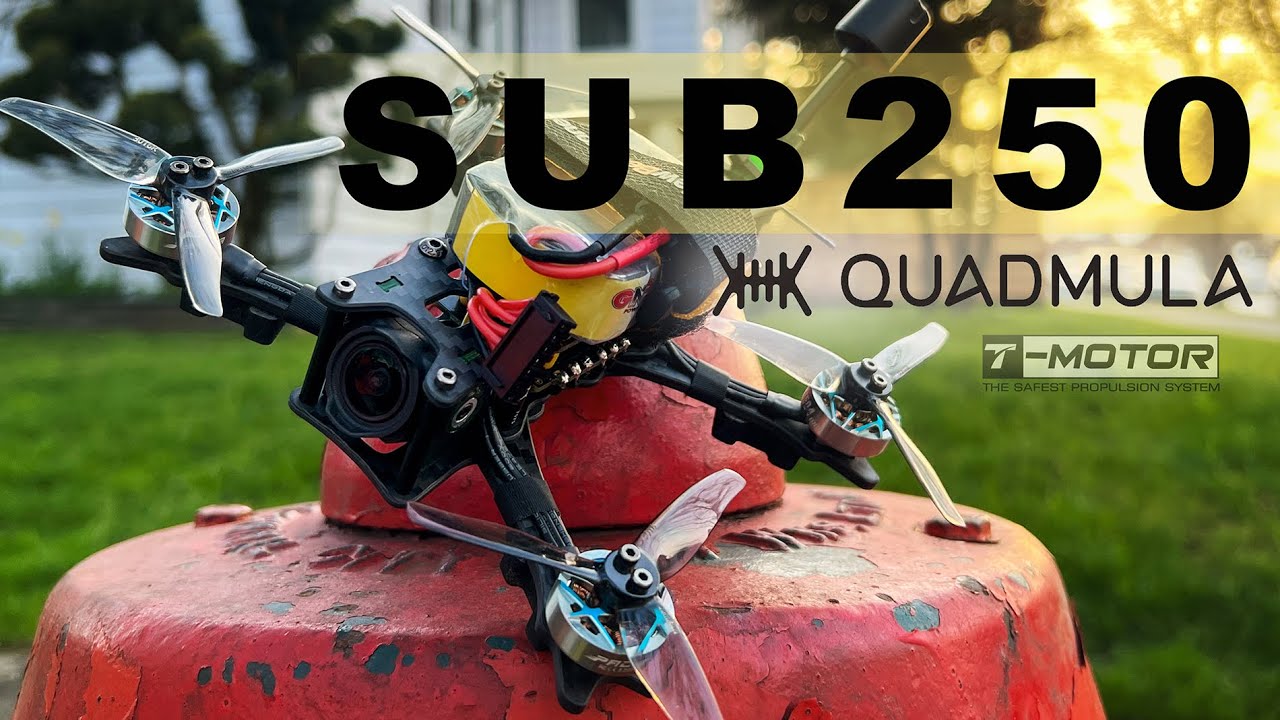 QUADMULA sub250 3" 6S DJI O3unit (4K 120fps)