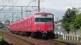 名鉄6502F(6402F) 4981Fレ準急新可児 犬山口駅到着