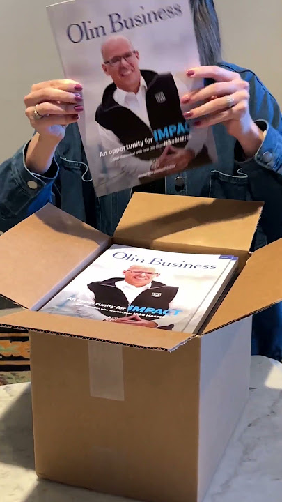 2023 Olin Business Magazine 🎉 #college #olin #magazine #washu