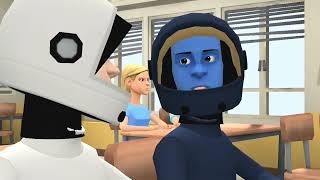 Shadow Mario brings an NC-17 film to school/Grounded