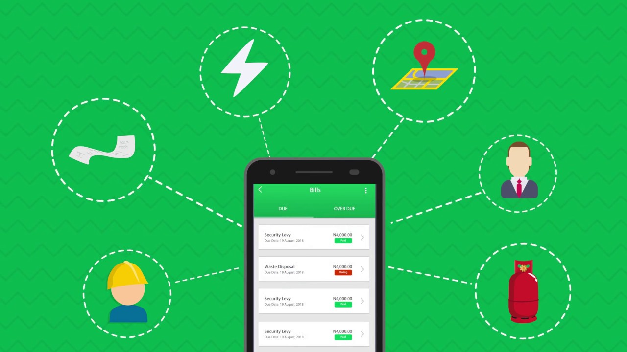 HomePad Easy way for residents in an estate to get help, pay for bill