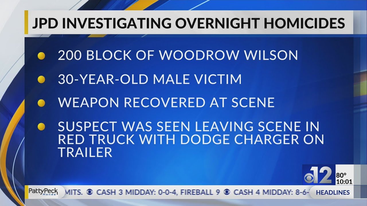 Man, woman killed in separate Jackson shootings - YouTube