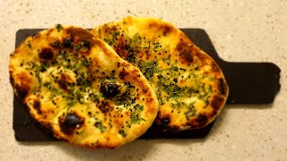 Episode 29 - Garlic Naan : No yeast restaurant style Naan without tandoor /oven