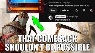 The Most Extreme Shinobi Challenge - The IMPOSSIBLE SHINOBI COMEBACK | For Honor
