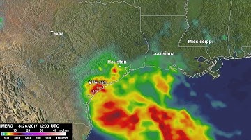 IMERG Data on Rainfall From Harvey