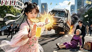 Mystic Girl Knocked Truck Flying to Save Billionaire Grandma💥CEO Immediately Adopted as Daughter!