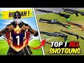 How I Pushed Weapon Glory Top 1 in All Shotguns ? - ALONE X VASHU