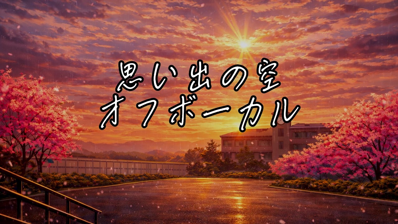 思い出の空　【カラオケ・オフボーカル用】