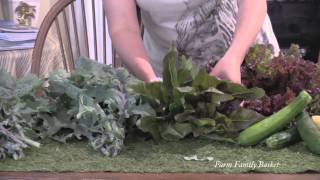 What's In This Week's Basket -Week 4- Summer CSA 2015