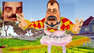Hello Neighbor - Dark Riddle Ballerina Act 2 Trampoline Gameplay Walkthrough