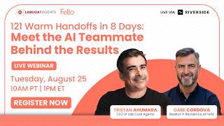 121 Warm Handoffs in 8 Days: Meet the AI Teammate Behind the Results