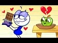 "Rotten Eyed Joe" Pencilmate Has a Bad Apple | Pencilmation Cartoons!