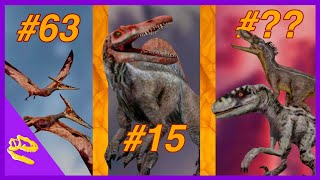 Ranking All 75 Jurassic Park Hunter Legends Creatures!! screenshot 3
