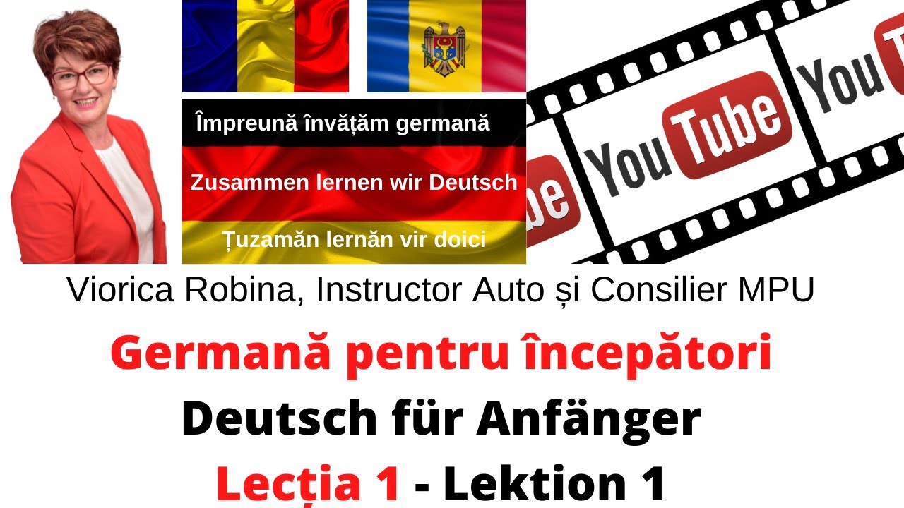 Lectia 1 Germana incepatori Deutsch für Anfänger