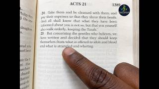 Yahuah Music “Acts 21 24 Paul Guarded The Commandments”