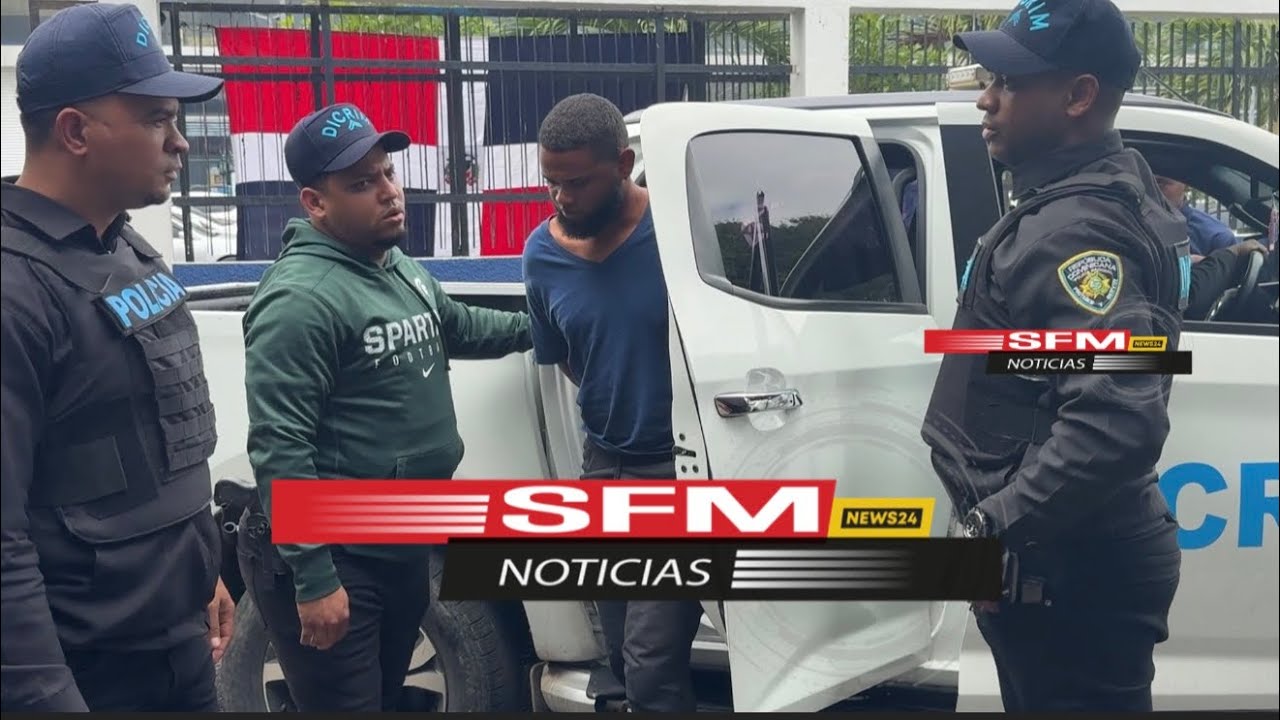 Miren Lo que pasó con estés joven y el Dicrim en San Francisco de Macorís ahora mismos 