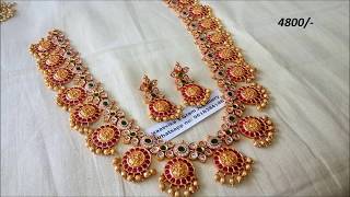 latest one gram gold jewellery 