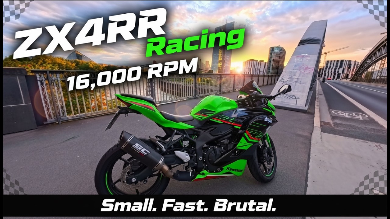 Zu krass für eine 400er? ⚡ Alles über die Kawasaki ZX-4RR 🏍️