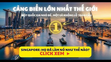Bí mật giúp Singapore sở hữu cảng biển lớn nhất thế giới | Việt Nam có cạnh tranh được?