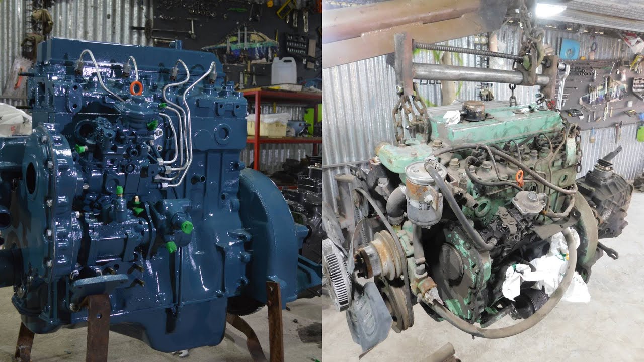 Un poquito de mecánica y pintura |  motor Maxion S4T Chevrolet Suburban