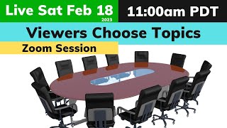 Windows Brainpower Collective on Saturday Live (See Topics in Description) 2/18/2023