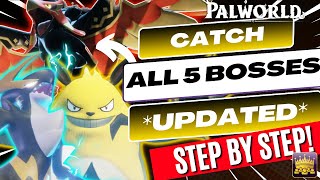 Palworld *UPDATED* CAPTURE ALL 5 TOWER BOSSES GLITCH After Patch 0.1.3.0 (PC/XBOX) Get OP Pals EARLY @PmHD