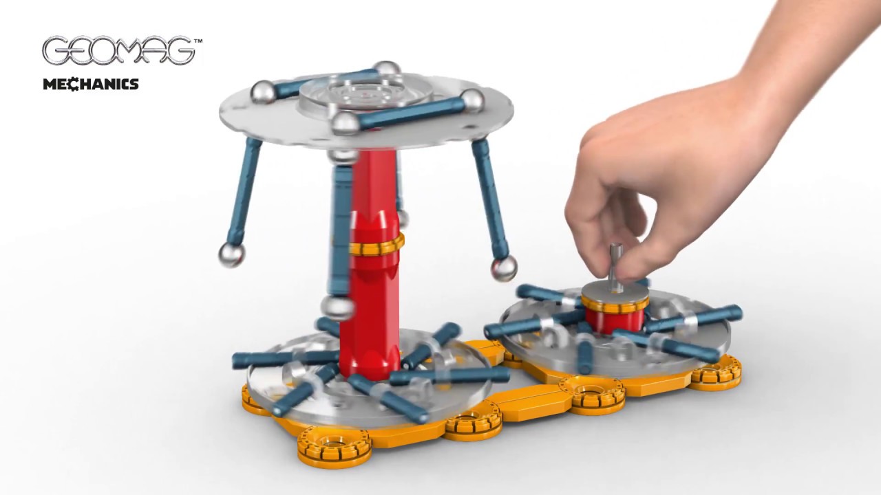 GEOMAG MECHANICS Jeu de Construction Magnétique 78 pcs - Jeux GEOMAG MECHANICS Jeu de Construction Magnétique 78 pcs - Jeux