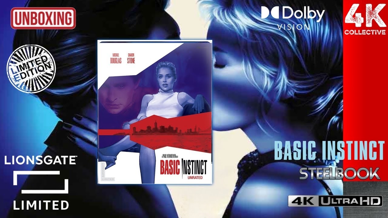 Basic Instinct 4K UltraHD Blu-ray steelbook | Lionsgate Limited ...