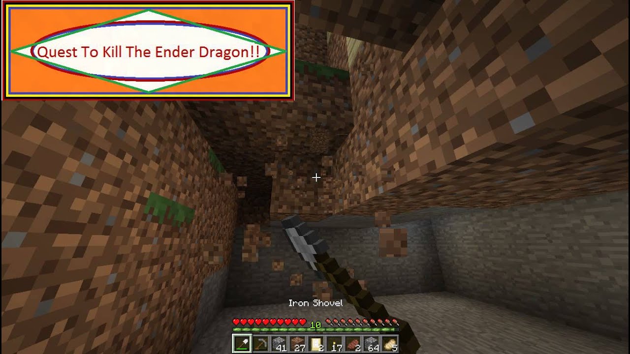 Quest to Kill the Ender Dragon part 4 (A Friend?) YouTube