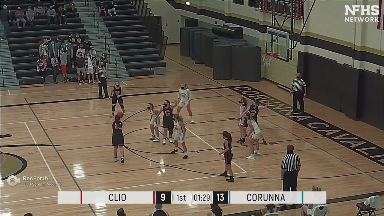 Mar 9, 21 Corunna Basketball Varsity vs Clio YouTube